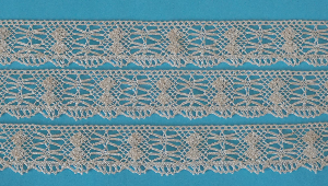 From Austria Cotton Cluny Lace Champagne 1'' Wide